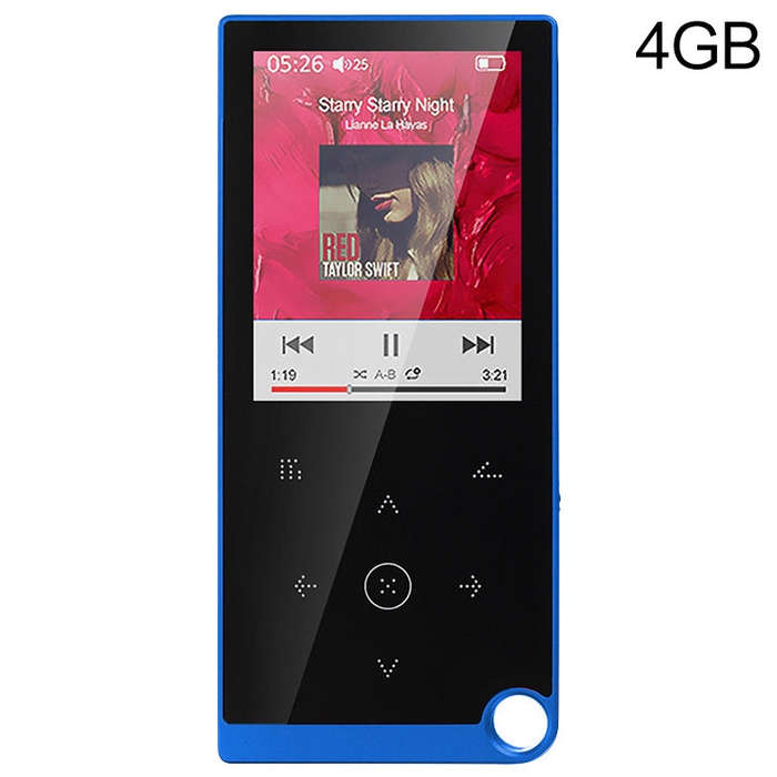 E05 2.4 inch Touch-Button MP4 / MP3 Lossless Music Player, Support E-Book / Alarm Clock / Timer S...