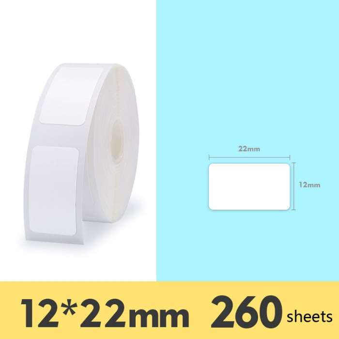 2 PCS Supermarket Goods Sticker Price Tag Paper Self-Adhesive Thermal Label Paper for NIIMBOT D11...
