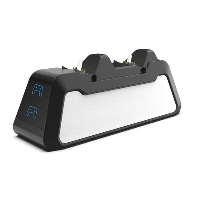 Controller Charger Game Controller Dual Charger For PS5(Black)