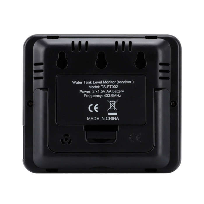 TS-FT002 Multifunctional Ultrasonic Electronic Water Tank Level Gauge With Indoor Temperature The...