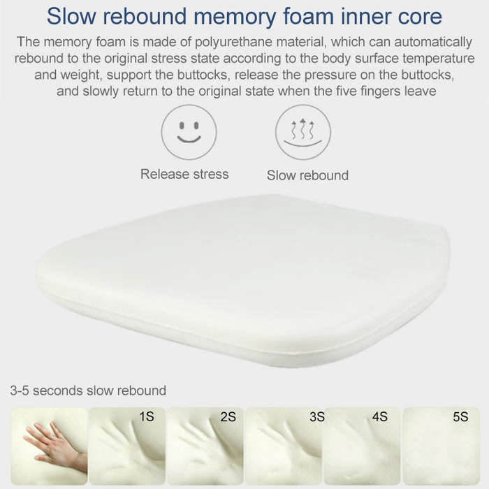 Memory Foam Thicken Stool Cushion Sofa Window Sill Bay Window Seat Cushion, Colour: Dot Bandage (...