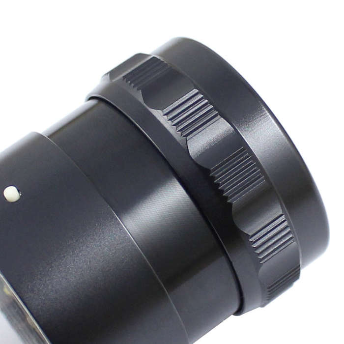 8 LED Lights 3 Groups Of Optical Glass HD With Scale 10 Times Magnifying Glass, Specification: Cr...