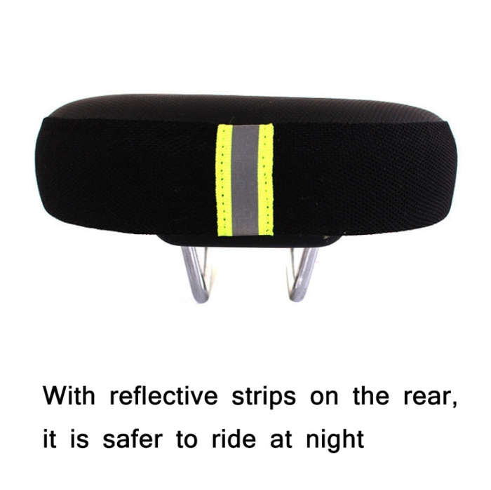 Bicycles Soft Saddle Mountain Bikes Thick Shock Absorption & Comfortable Seat Accessories(Dark Gr...