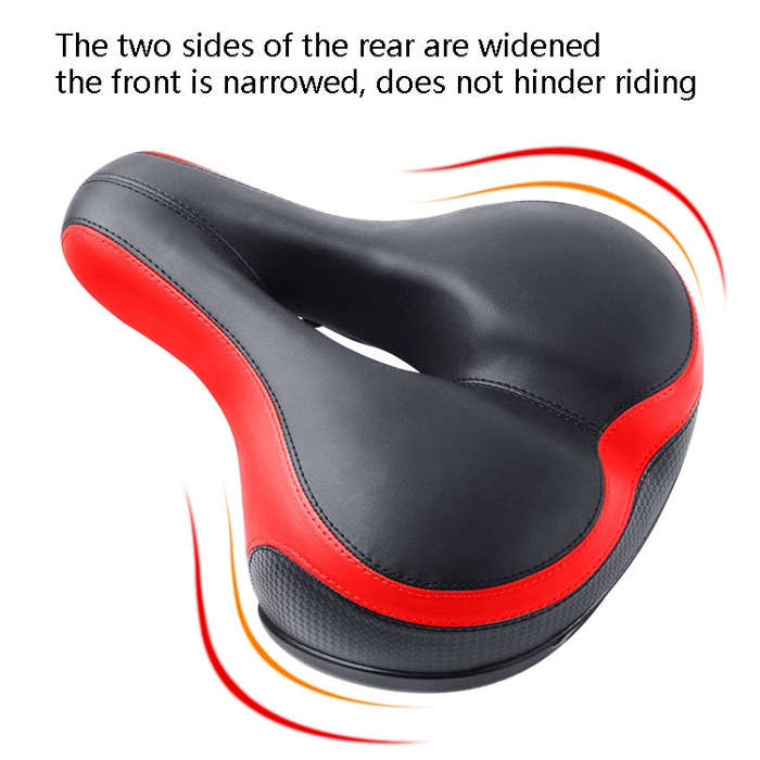 Reflective Seat Bicycle Seat Bicycle Saddle Seat(Black Blue)