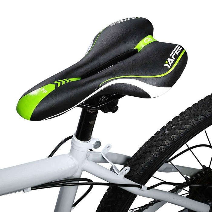 YAFEE YF-1034-3 Soft Mountain Bike Seat Mountain Bike Hollow Breathable Saddle Seat Cushion Bicyc...