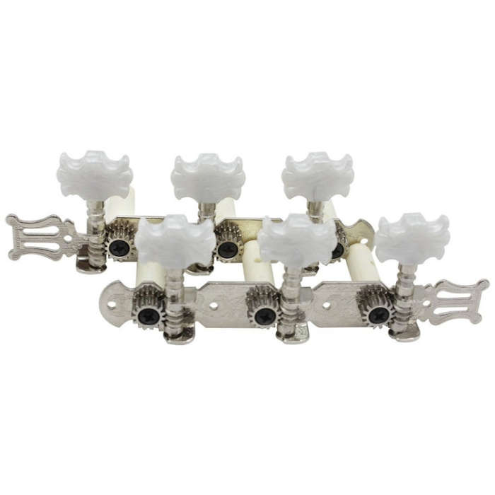 Guitar Knob Gear Type Snap Pegs Alloy Base Knobs(Y-06)