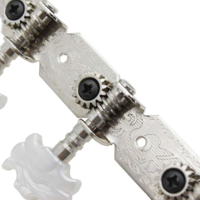 Guitar Knob Gear Type Snap Pegs Alloy Base Knobs(Y-03)