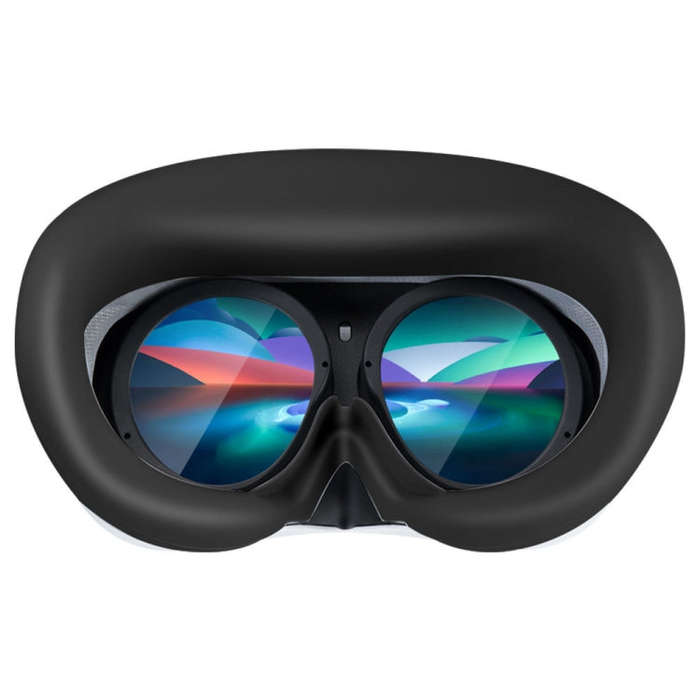 For Pico 4 VR Goggles Eye Pads  Silicone Protective Cover(Light Gray)
