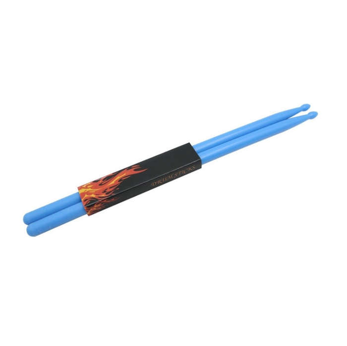 2 PCS Drumsticks Drum Kits Accessories Nylon Drumsticks, Colour: Light Blue