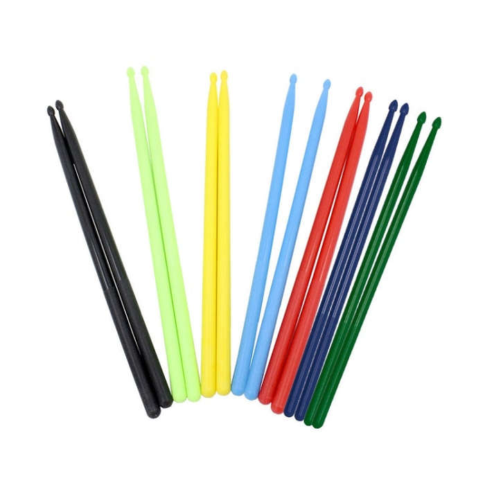 2 PCS Drumsticks Drum Kits Accessories Nylon Drumsticks, Colour: Light Blue