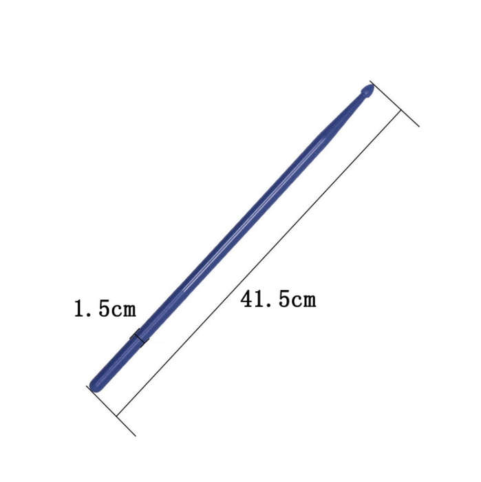 2 PCS Drumsticks Drum Kits Accessories Nylon Drumsticks, Colour: Light Blue