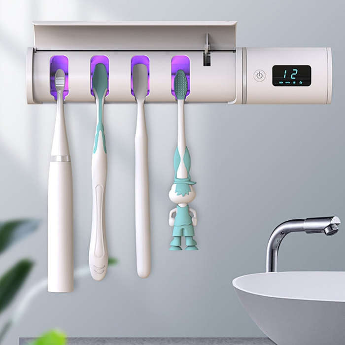YZZ-XX01 Intelligent Sensor Toothbrush Sterilizer Automatically Turns On UVC Ultraviolet Steriliz...