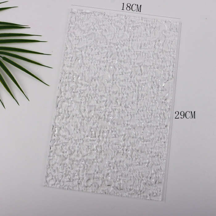 18 x 29cm Acrylic Texture Background Board Photo Props Background Decorative Geometric Ornaments(...