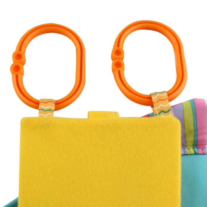 Baby Car Seat Reverse Car Rearview Mirror Pendant Plush Toy, Color:Penguin Mirror