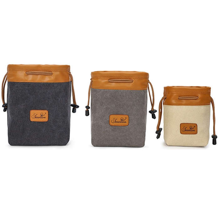 S.C.COTTON Liner Bag Waterproof Digital Protection Portable SLR Lens Bag Micro Single Camera Bag ...