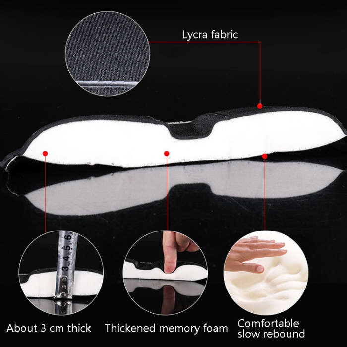 Wheel Up Mountain Bike Cushion Cover Thicken Comfortable And Soft Widen Sponge Cushion Cover Four...
