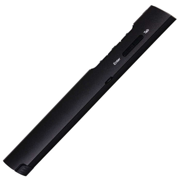 Deli 2.4G Flip Pen Business Presentation Remote Control Pen, Model: TM2801 Black (Red Light)