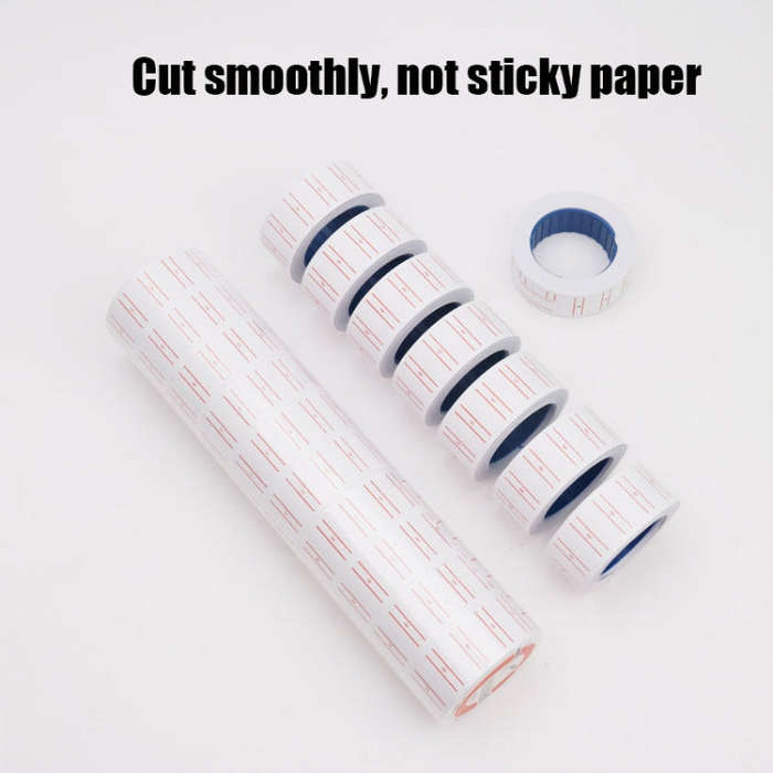 A400 3 PCS Color Coding Paper Supermarket Price Label Paper(Green)