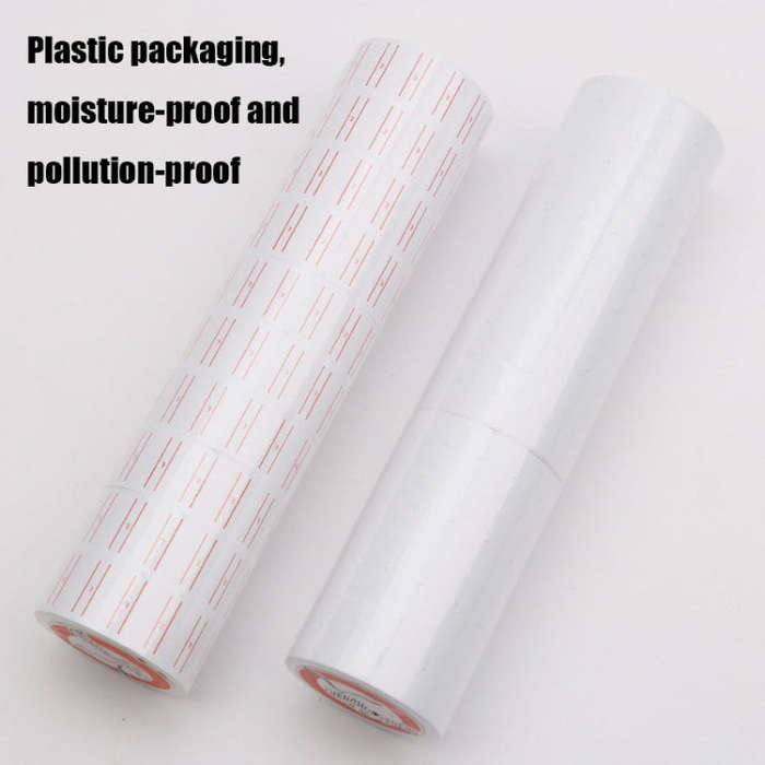A400 3 PCS Color Coding Paper Supermarket Price Label Paper(Green)