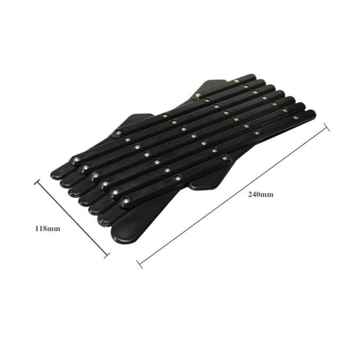 Pet Car Window Protective Fence Car Retractable Protective Fence, Specification: 24x11.8x1.2cm(Bl...