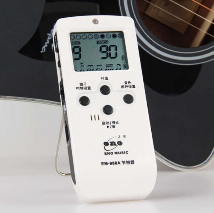 ENO EM-988A Electronic Vocal Rechargeable Metronome For Piano/Guitar/Drum/Guzheng/Violin(Blue)