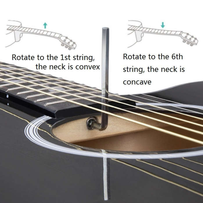 Folk Acoustic Guitar Beginner Training And Teaching Stringed Instruments, Colour: 41 Inch (Sunset...