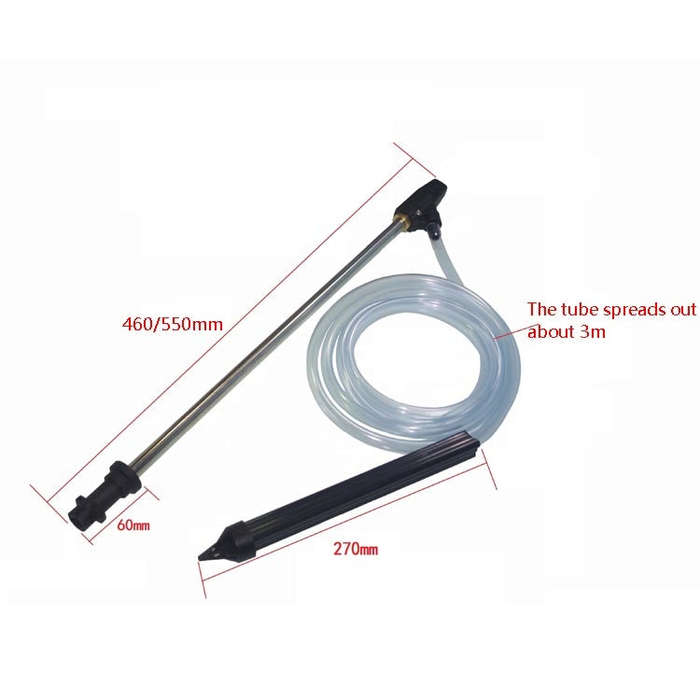 High Pressure Sandblasting Gun Nozzle Car Washing Machine Sandblasting Gun With Connector For Kar...