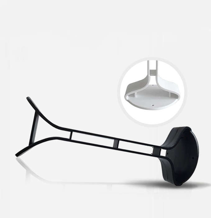 2 PCS Universal Headphone Holder Display Shelf  Internet Cafe Computer Headphone Hanger(Black)