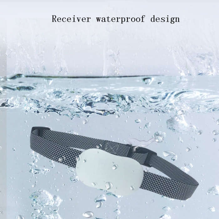 Remote Control Training Device Bark Stopper Rechargeable Collar Waterproof Vibration Trainer, Spe...