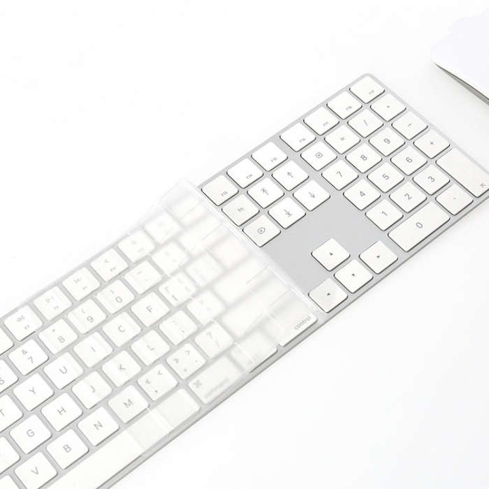T17606 Computer Keyboard Film Transparent TPU Nano Long Keyboard Protective Film For iMac 2017 Ma...