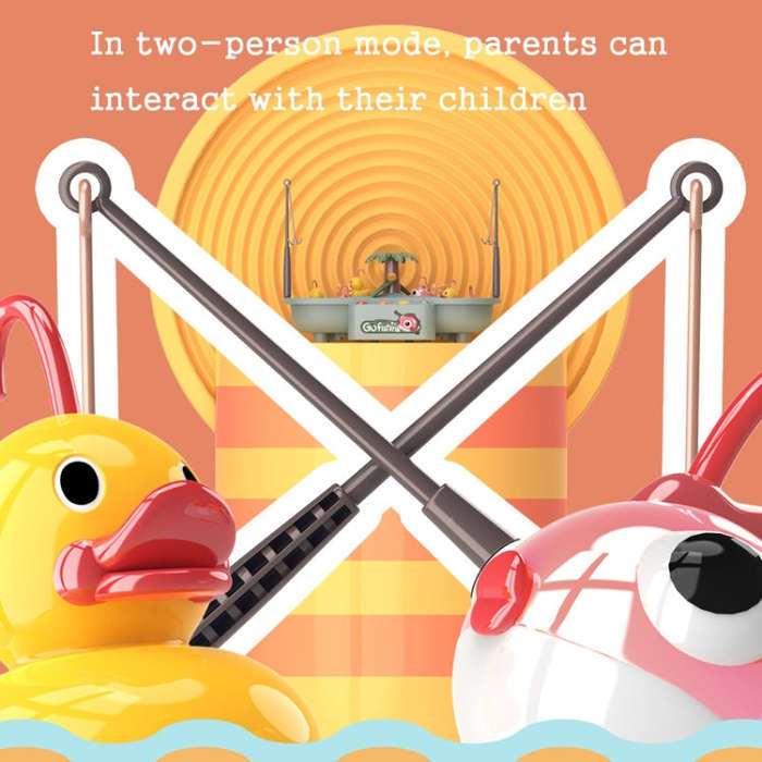 Play House Children Educational Electric Cycle Rotating Fishing Station Summer Water Game Toy Set...