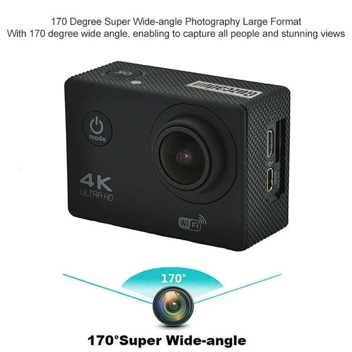 WIFI Waterproof Action Camera Cycling 4K camera Ultra Diving  60PFS Camera Helmet bicycle Cam und...