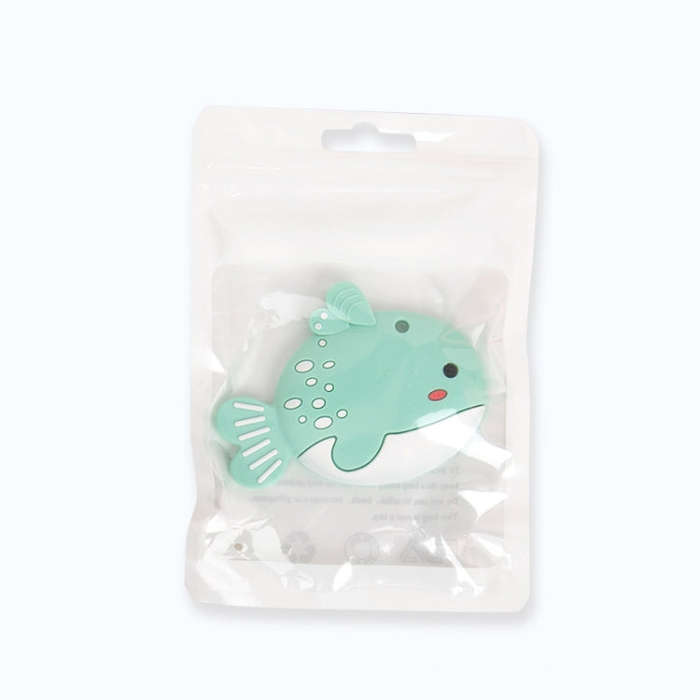 MJYJ019 Silicone Baby Teether Children Molar Stick Toy, Color: Fox-Blue