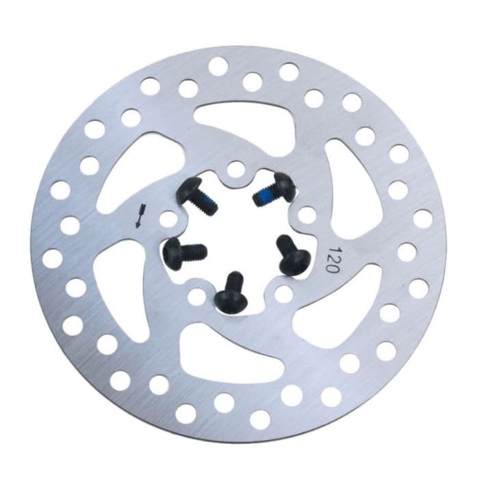 3 in 1 Scooter Modified Hydraulic Brake + 120mm Disc Brake Disc + Modified Seat Set For Xiaomi Mi...