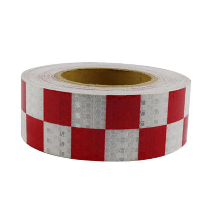 PVC Lattice Reflective Belt Generic Film Traffic Safety Facilities Anti-Collision Warning Sticker...