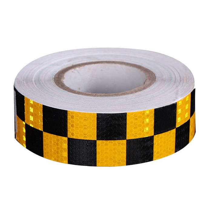 PVC Lattice Reflective Belt Generic Film Traffic Safety Facilities Anti-Collision Warning Sticker...