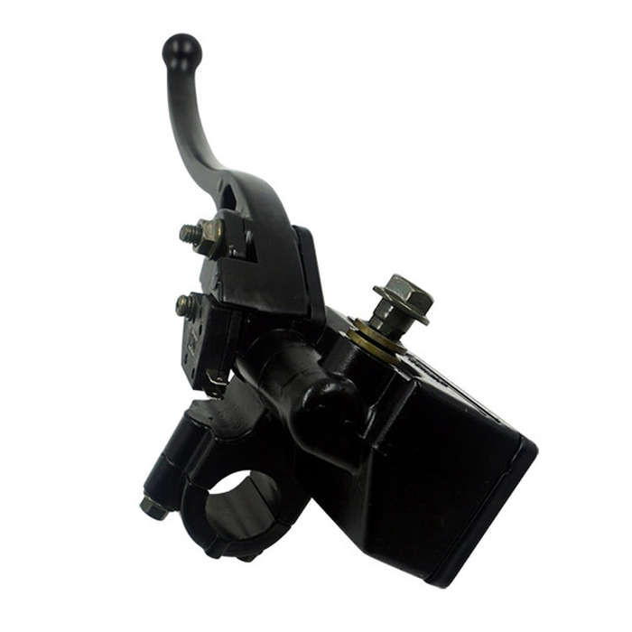 Motorcycle Modification Accessories Pump Assembly Front Hydraulic Brake Oil Pump(White Handle Bla...