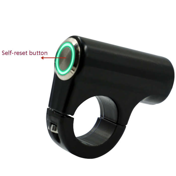 Motorcycle Electric Car Modified Accessories Faucet Handlebar Aluminum Alloy Speaker Large Light ...
