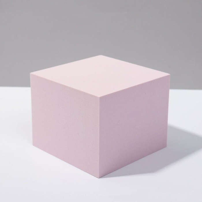 8 PCS Geometric Cube Photo Props Decorative Ornaments Photography Platform, Colour: Large Light P...