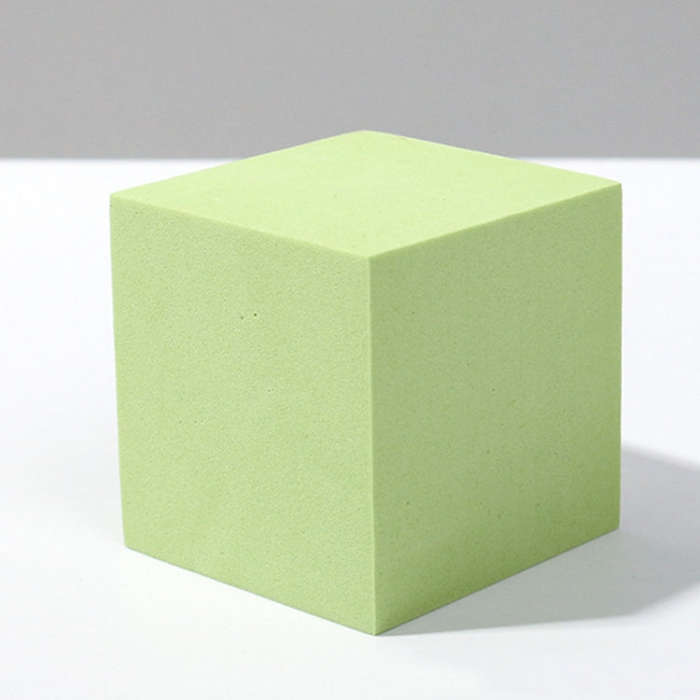 8 PCS Geometric Cube Photo Props Decorative Ornaments Photography Platform, Colour: Large Green S...