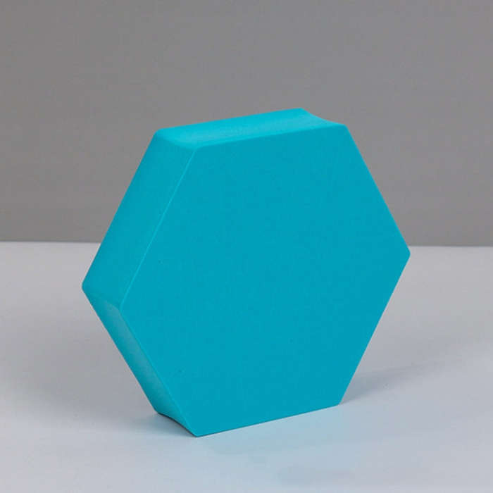 8 PCS Geometric Cube Photo Props Decorative Ornaments Photography Platform, Colour: Large Lake Bl...