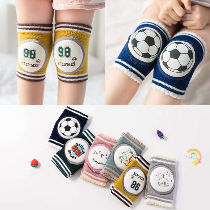 Summer Baby Knee Pads Crawling Pedestrian Anti-Fall Children Elbow Pads and Knee Pads Suitable Ag...