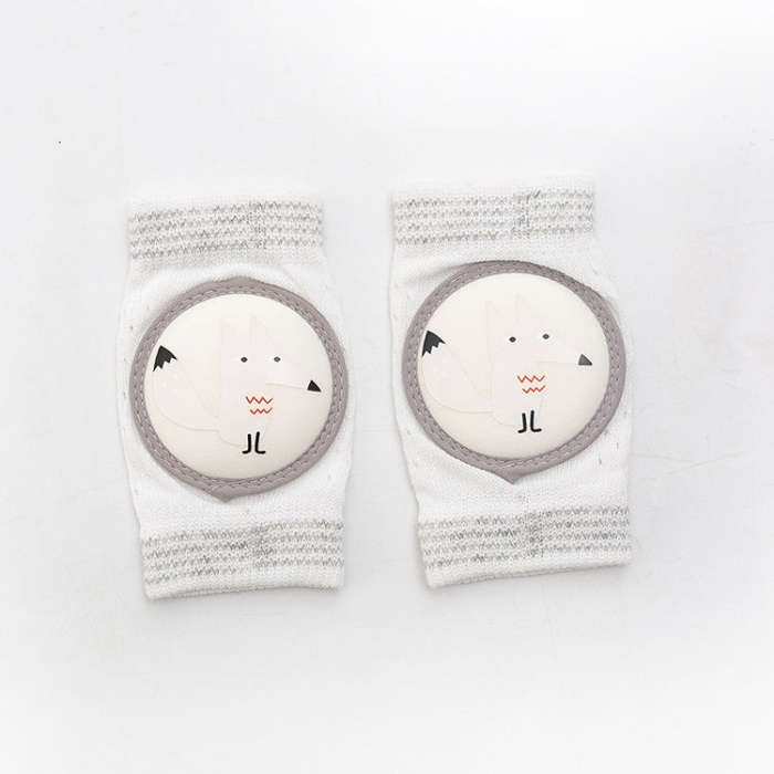Baby Knee Pads Summer Mesh Thin Cotton Baby Crawling Anti-Fall Elbow Knee Pads Suitable Age: 0-4 ...