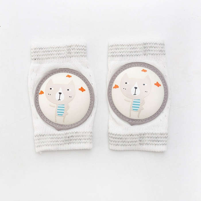 Baby Knee Pads Summer Mesh Thin Cotton Baby Crawling Anti-Fall Elbow Knee Pads Suitable Age: 0-4 ...