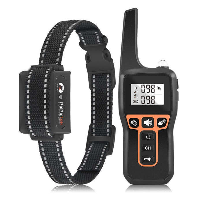 PaiPaitek PD529V-1 Training Dog Anti-Barking Device Vibration Collar 1000M Remote Control Distanc...