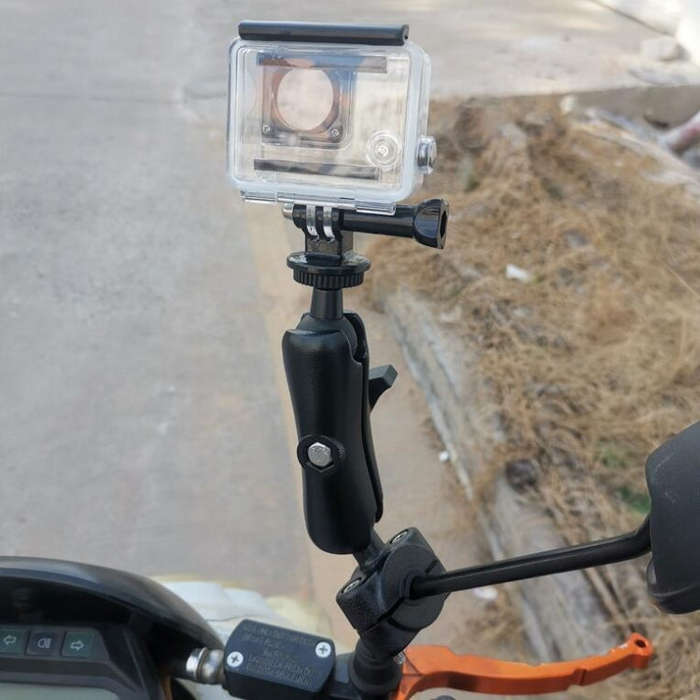 Motorcycle Riding Recorder Bracket Camera Holder, Style: KZ05 + KL04 + KD07