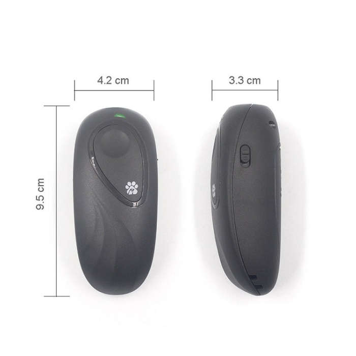 Portable Dog Repeller Adjustable Frequency Ultrasonic Training Device(ArmyGreen)