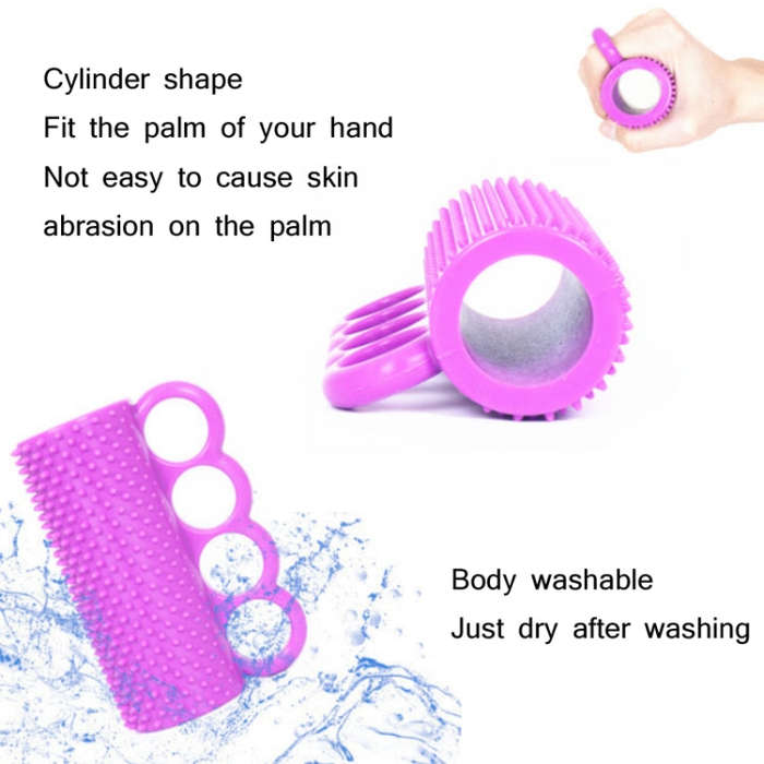 Hemiplegia Finger Strength Rehabilitation Training Silicone Grip Device Adult Finger Massage Grip...