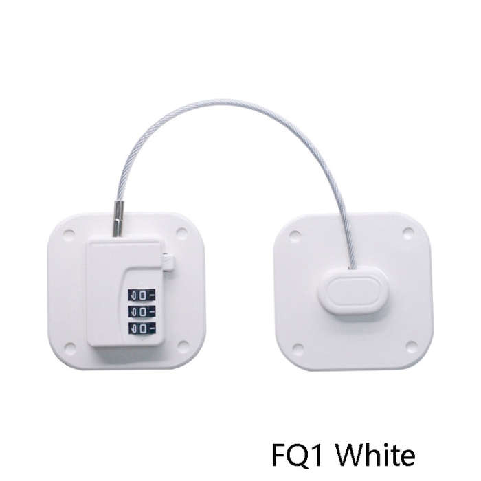 Multi-Function Children Safety Lock Home Baby Protective Password Lock(FQ1 White)
