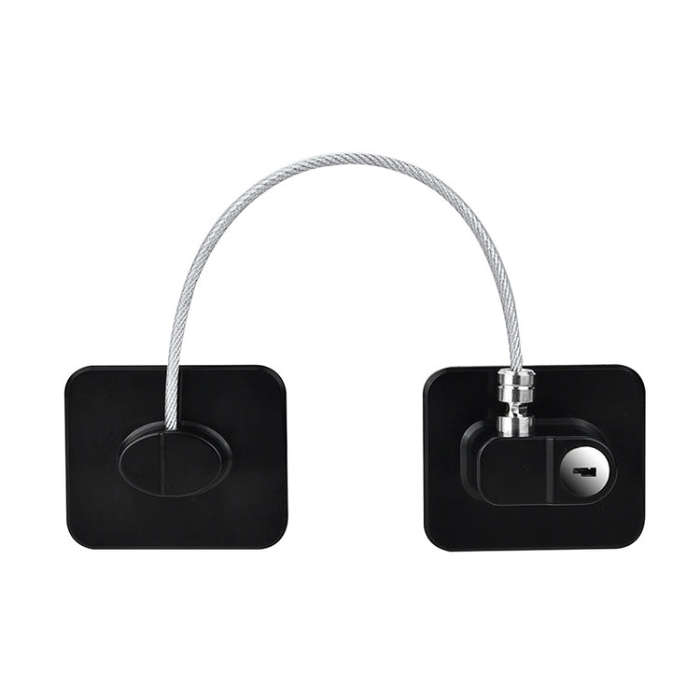 Child Safety Lock High-Rise Protective Lock, Colour: FQ3 Black Square